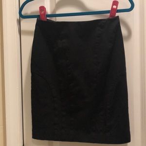Black Size 2 Banana Republic Pencil Skirt